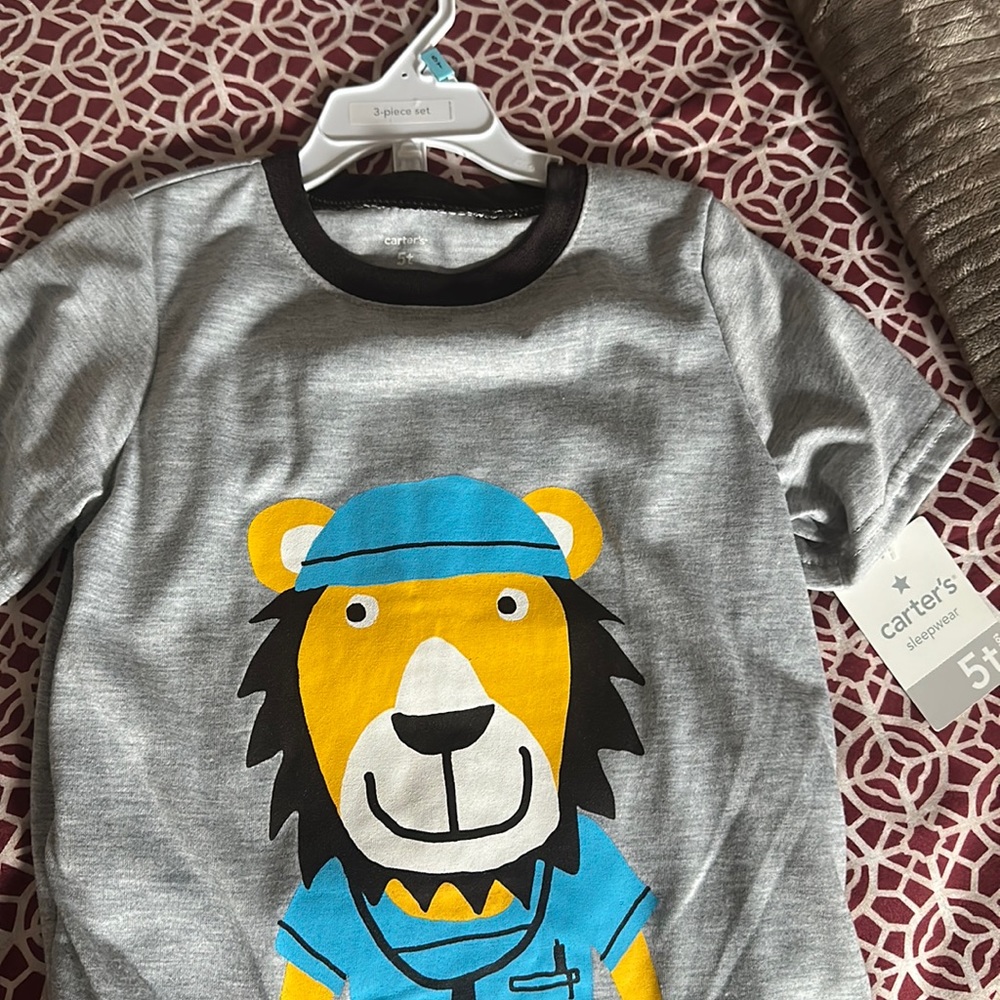 Brand new boys pajamas; Carters; size 5T